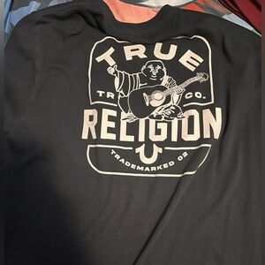 True Religion black shirt.